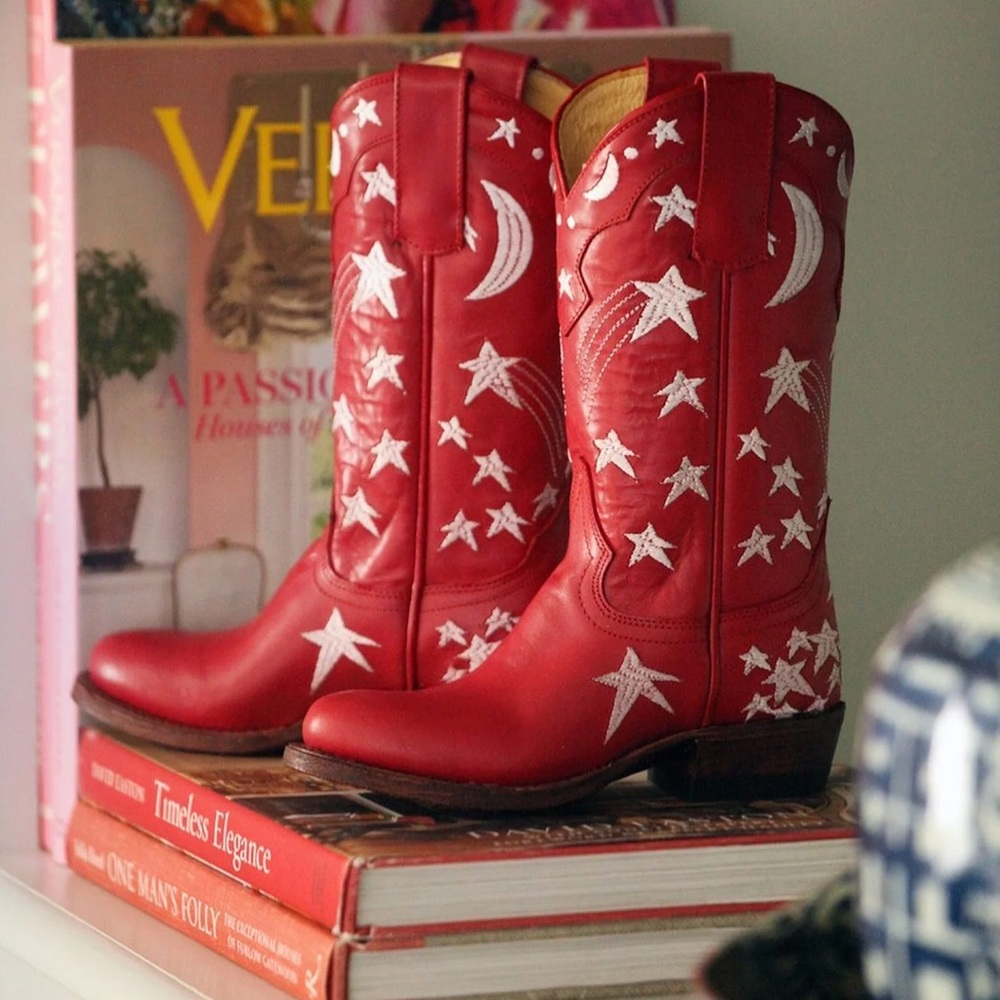 Mini Miron Crosby, 2 Youth, leather western cowboy cowgirl boots